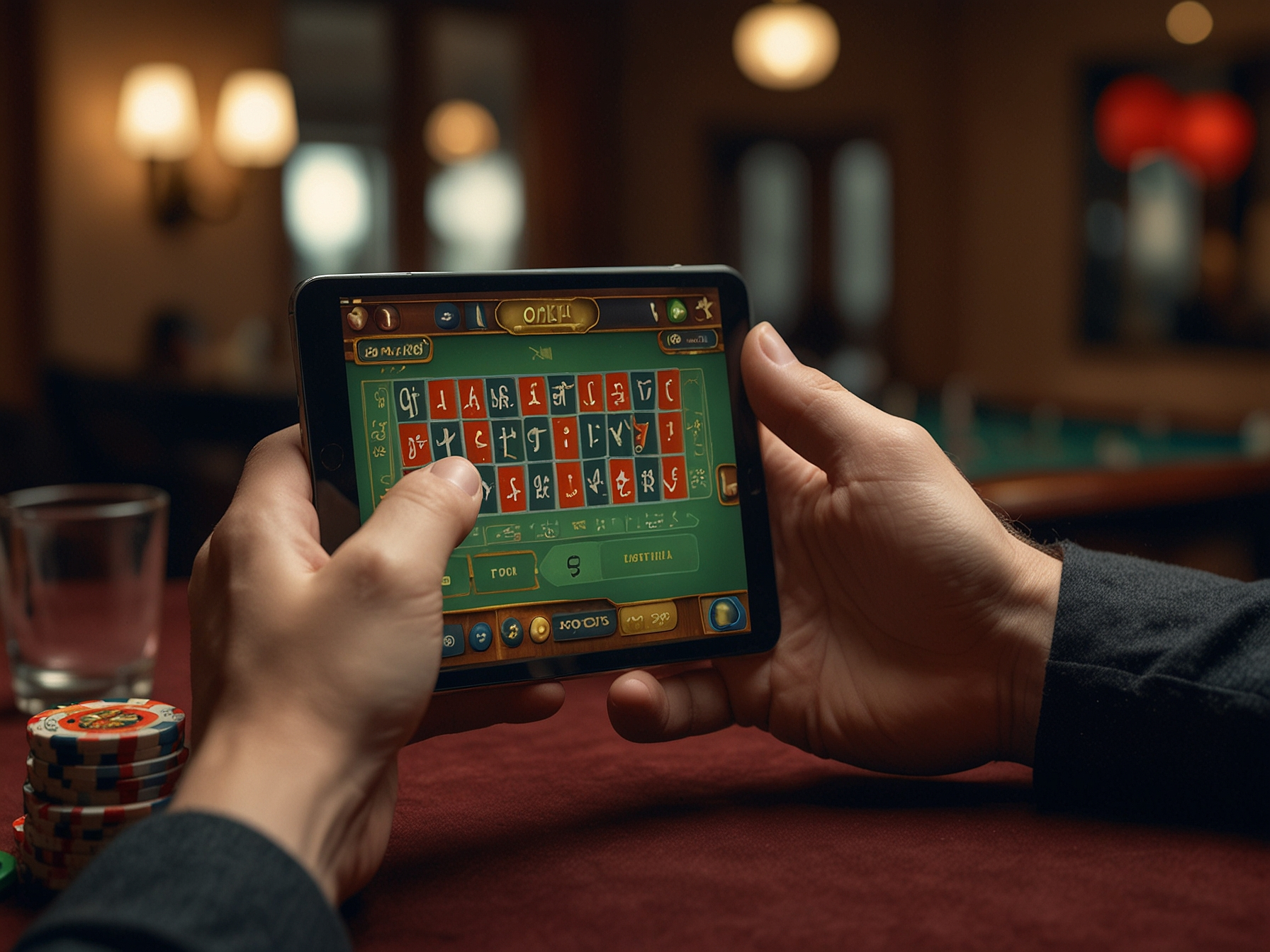 Obraz promujący mobilną wersję Vibe casion