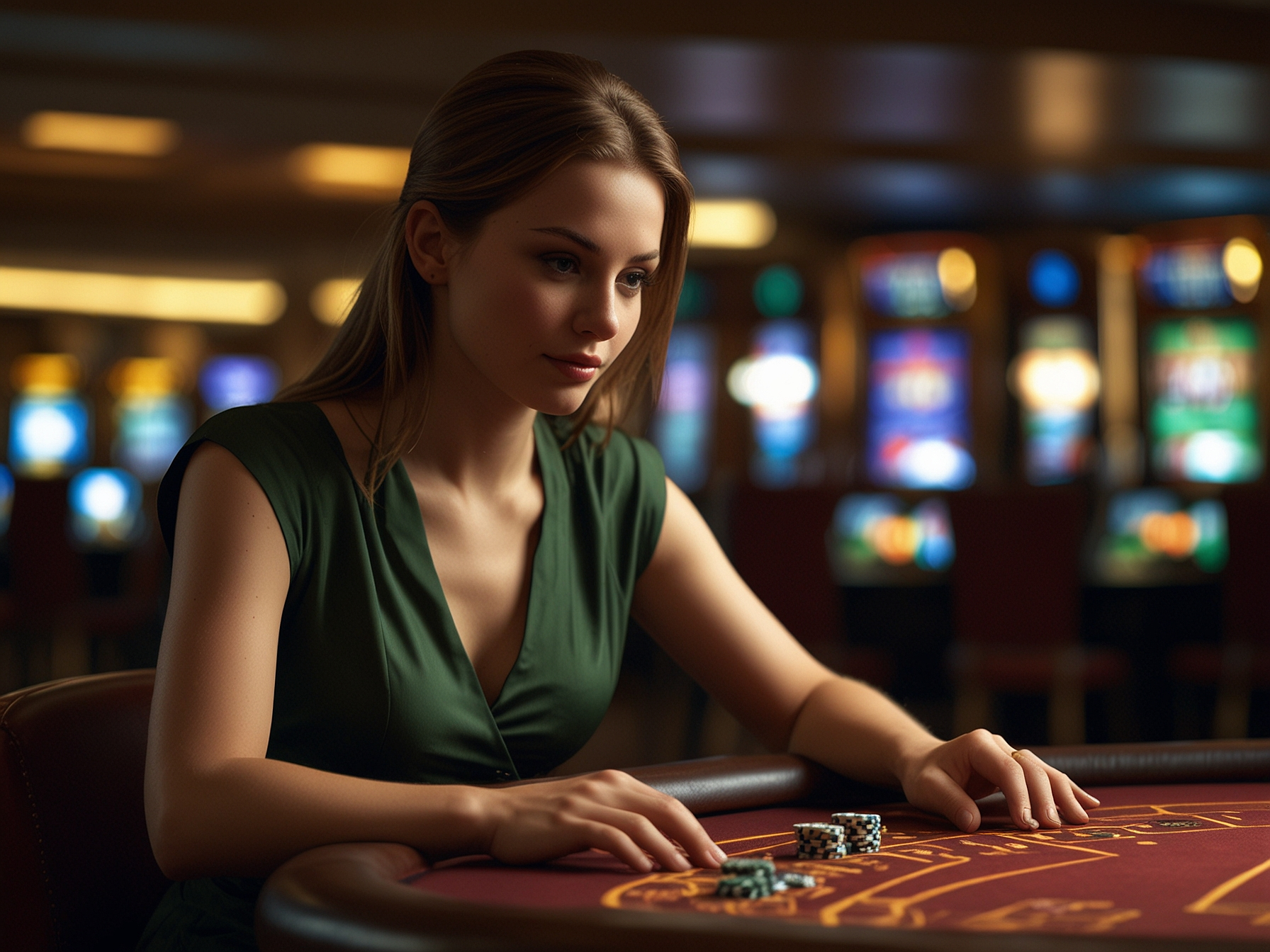 Gracz używający wersji mobilnej strony